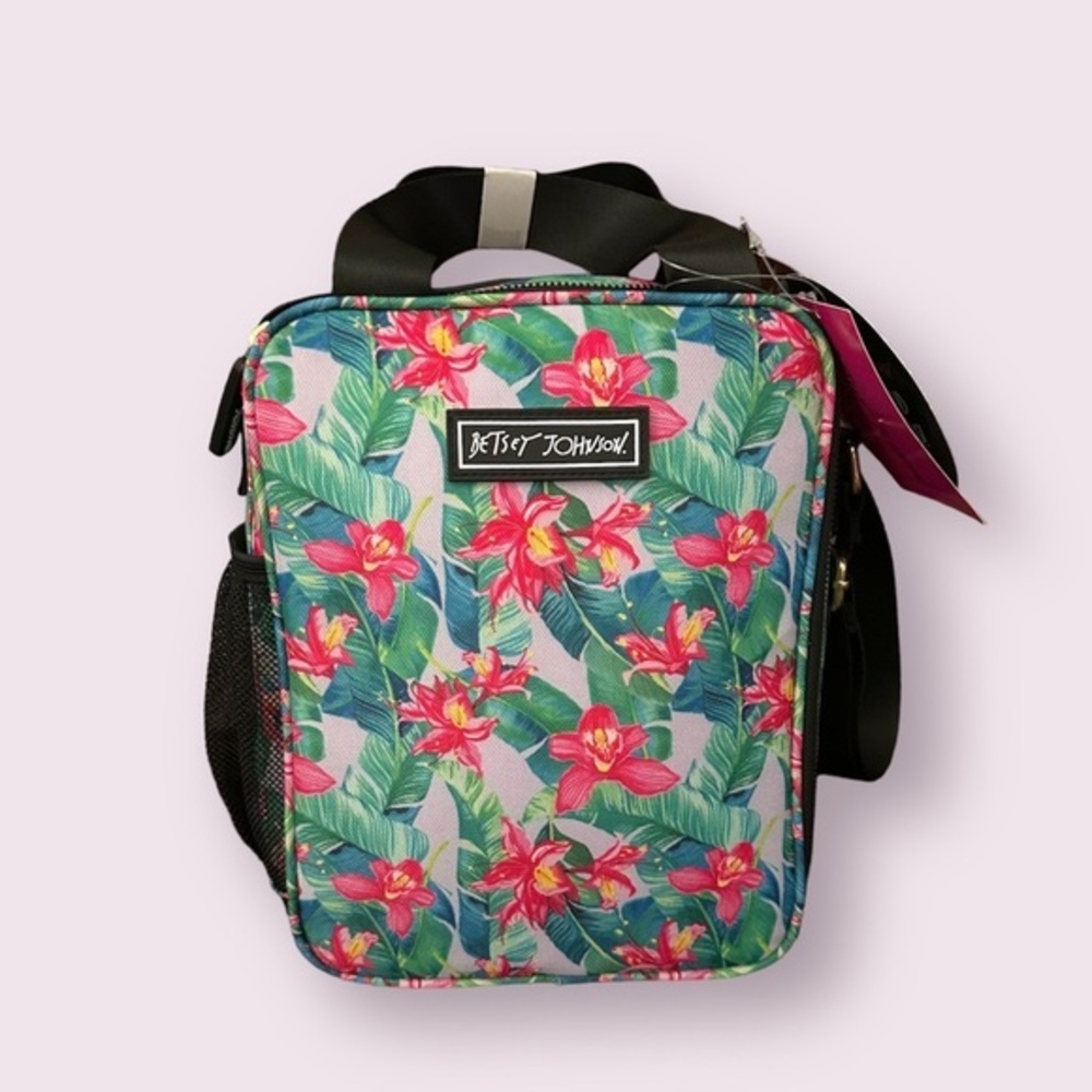 Betsey Johnson Floral Insulated Lunch Tote